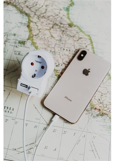 Karikues SKROSS  2x USB për përdorim në UK