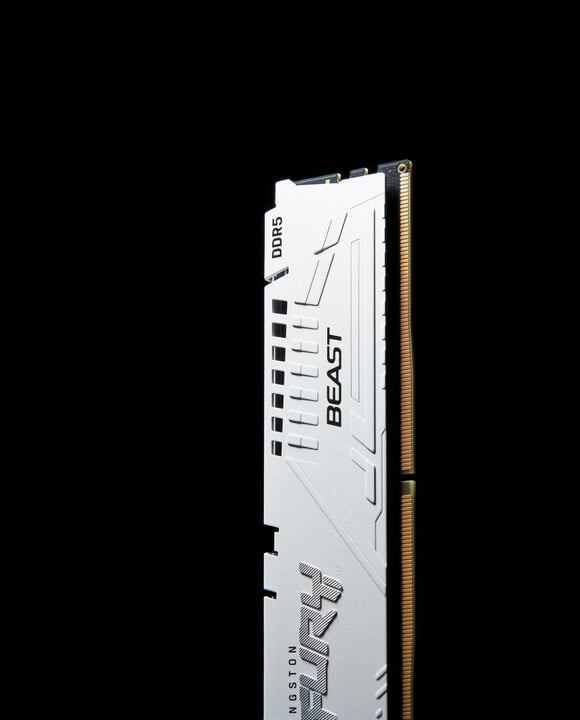 Module të memories Kingston Fury Beast White 32GB (2x16GB) DDR5 5600 CL36, AMD EXPO