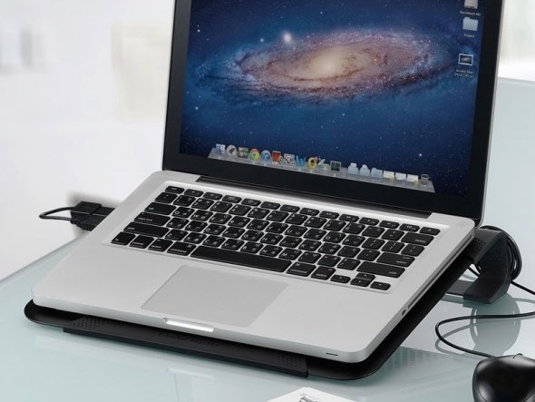 Кулер за лаптоп Coolermaster NotePal U2 Plus, од 12 "до 17", црно