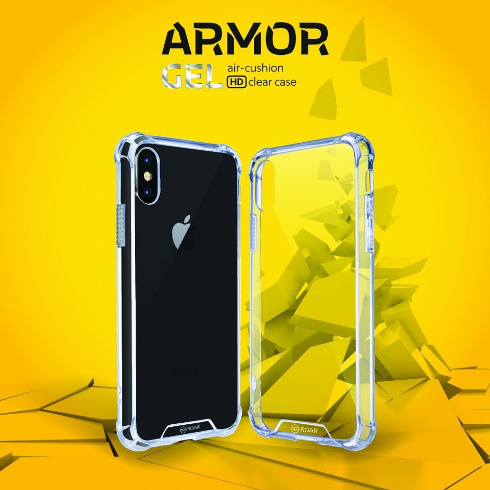 Futera mbrojtëse Roar Armor Jelly për Samsung Galaxy A35 5G, transparente, gomë fleksibël
