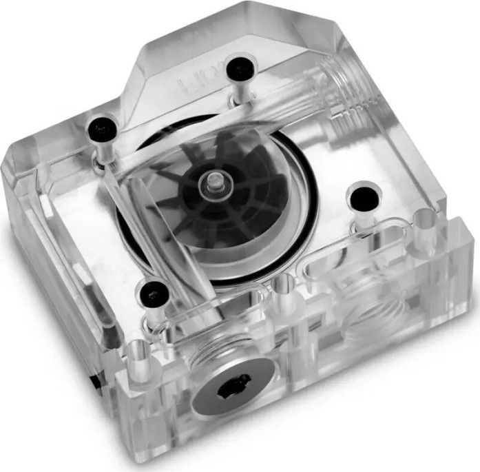 Tregues rrjedhje uji EKWB Quantum ScalarFlow BtT, D RGB, transparant