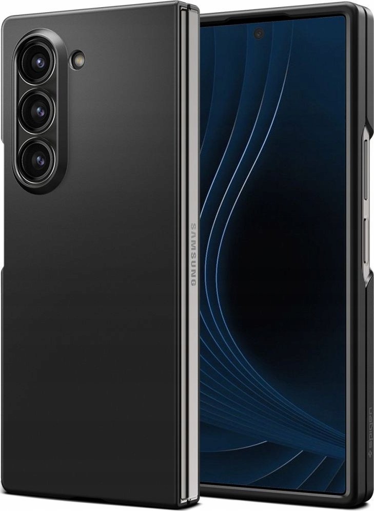 Mbulesë telefoni Spigen Air Skin, për Samsung Galaxy Z Fold6, polikarbonat, e zezë