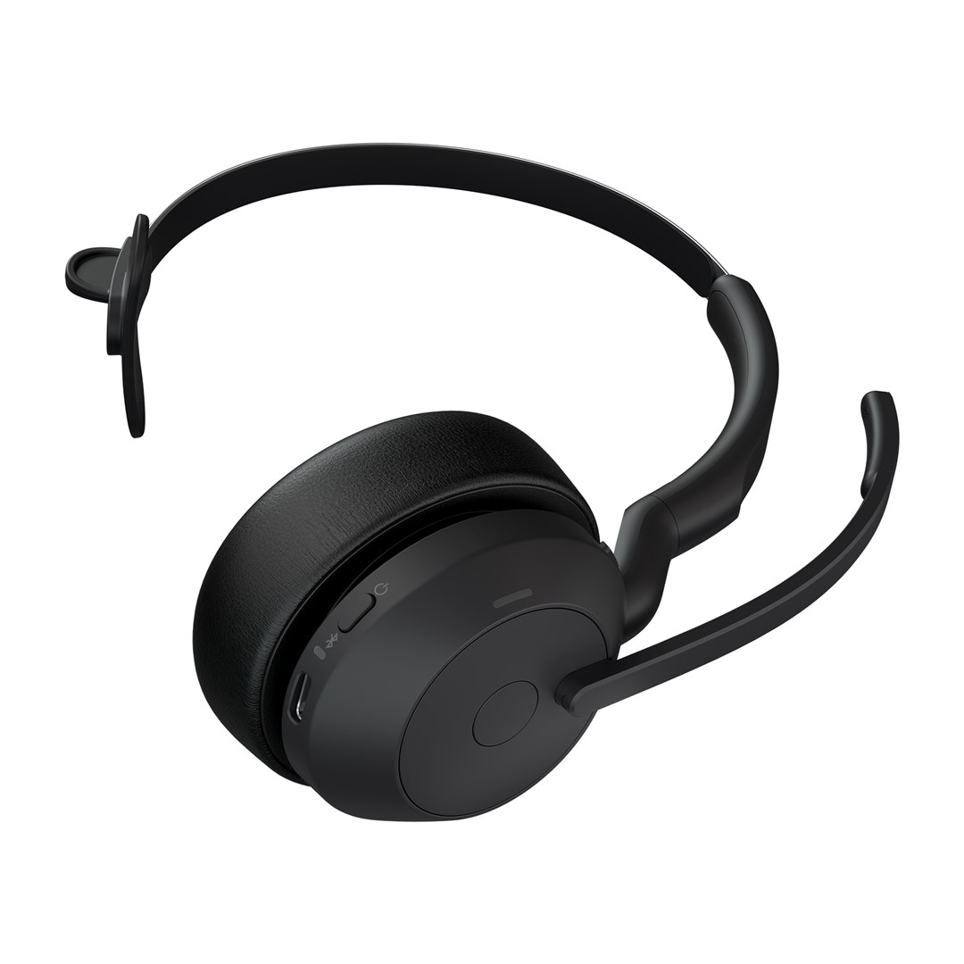 Kufje wireless Jabra Evolve2 55, stereo, Bluetooth, të zeza