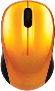 Verbatim Go Nano Безжичен Глушец, Volcanic Orange