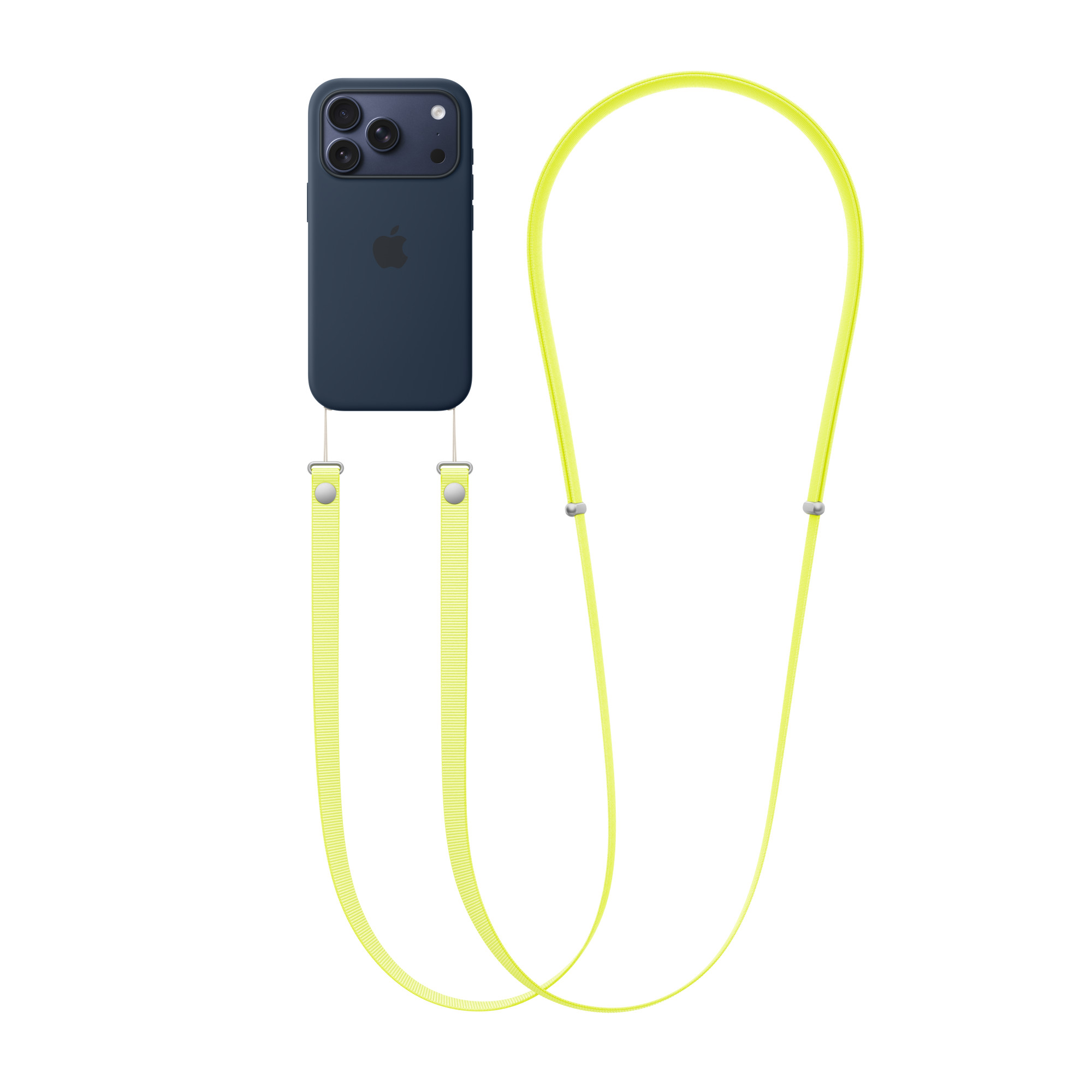 Apple Crossbody Strap, Neon Yellow