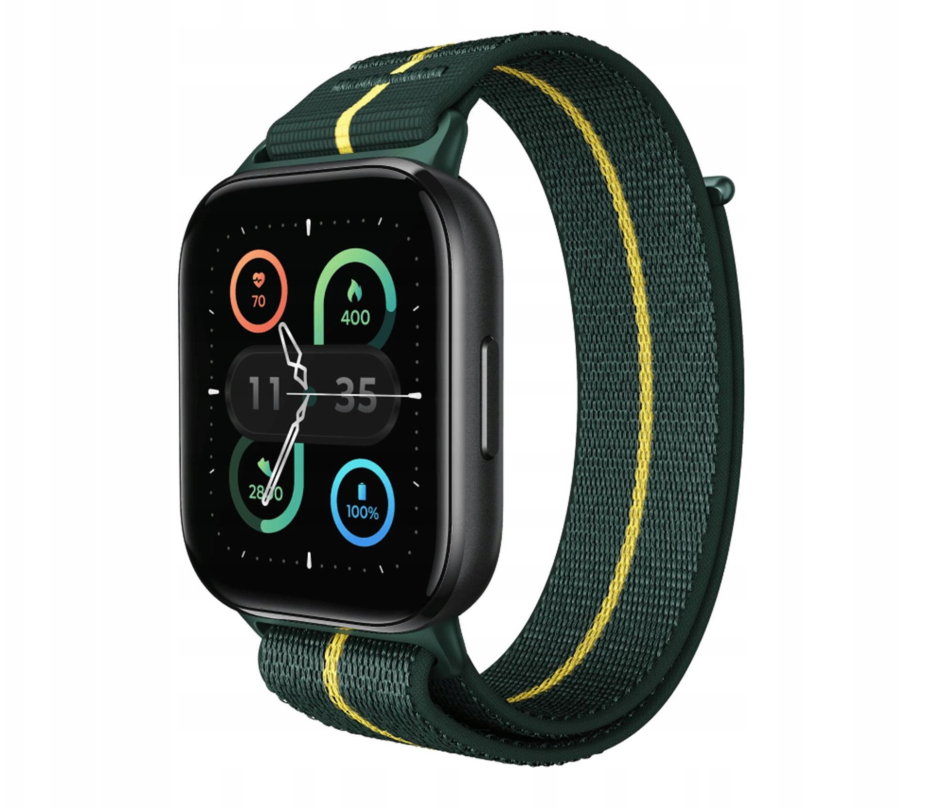 Ora inteligjente Motorola Moto Watch Fit, 1.9" OLED, GPS, jeshile gri