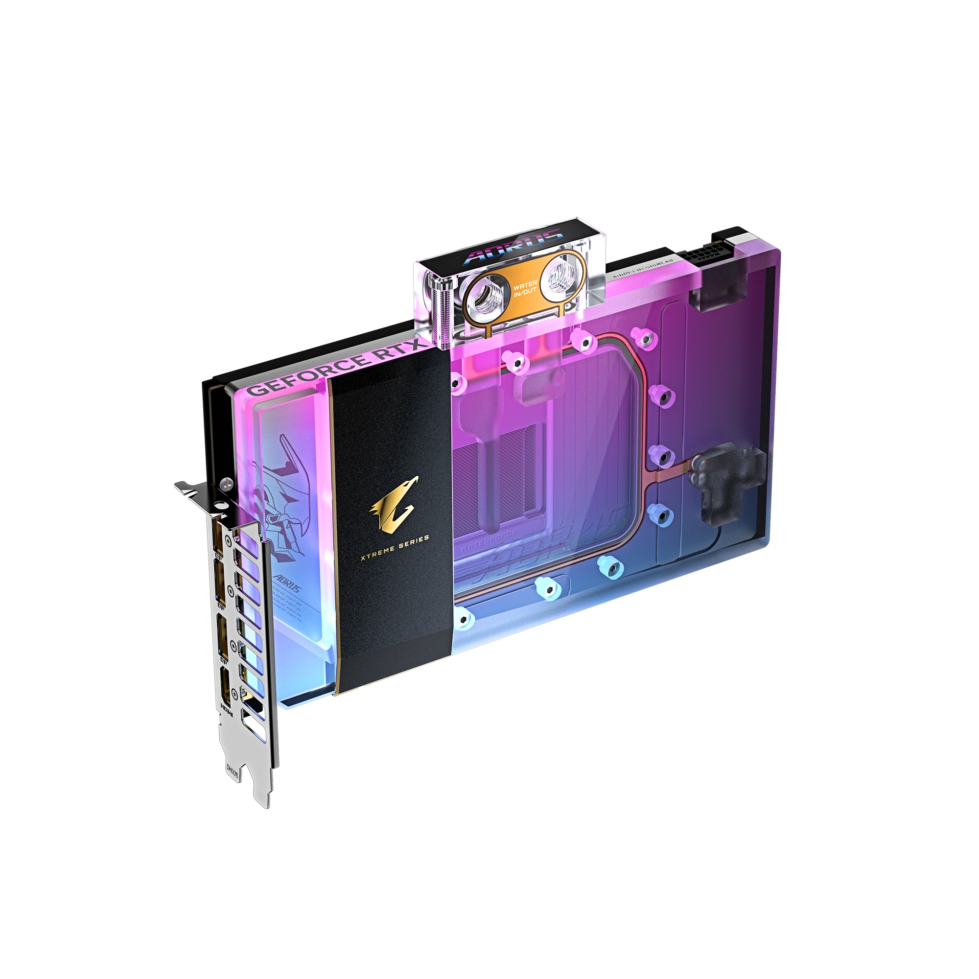 Kartelë grafike Gigabyte AORUS GeForce RTX 5090 XTREME WATERFORCE WB 32G