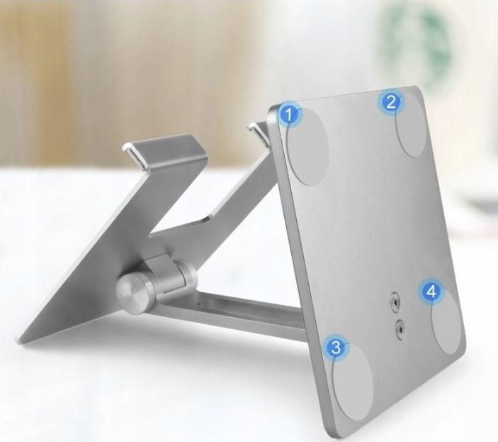 Mbajtëse metalike për tablet Tech-Protect Z11 THP824GRY, deri 13", gri