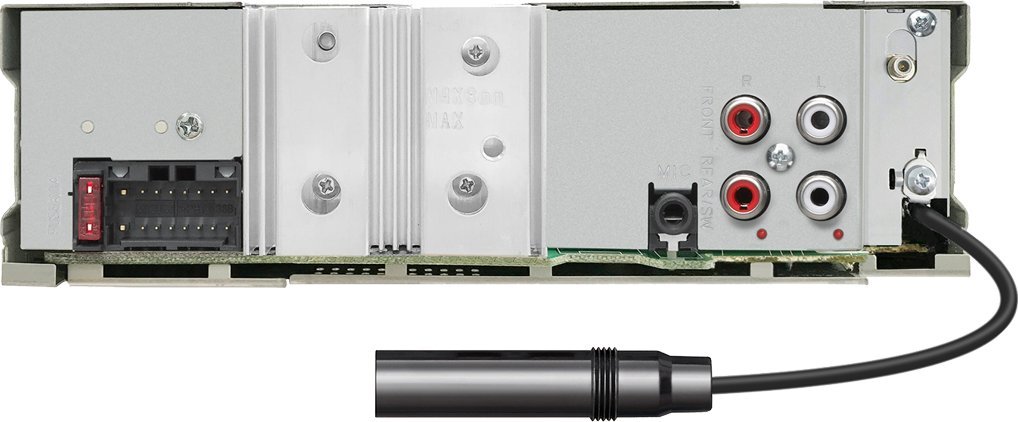 Radio makine Kenwood KMM-BT508DAB, 200W, Bluetooth, e zezë