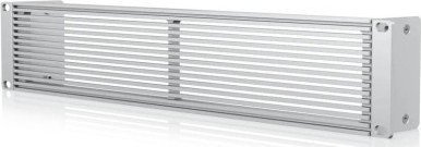 Panel i ventiluar rack Ubiquiti UACC-RACK-PANEL-VENTED-2U, 2U, alumini dhe çelik, i zi