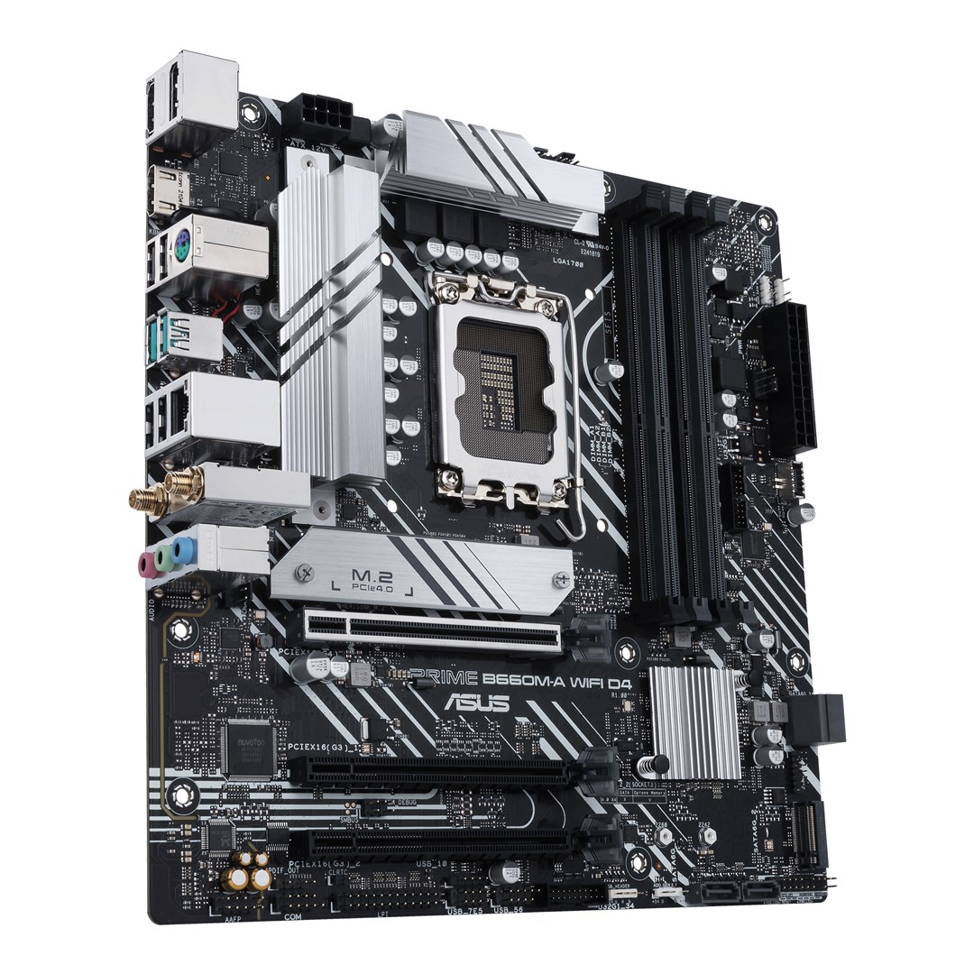 Pllakë amë ASUS PRIME B660M-A WiFi D4 Intel B660 LGA 1700 micro ATX
