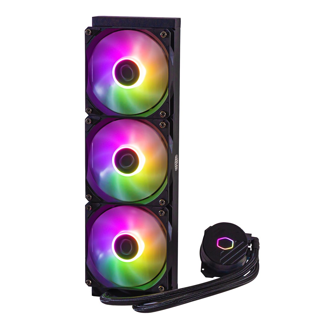 Ftohës me ujë Cooler Master MasterLiquid 360L Core ARGB, 12 cm, i zi
