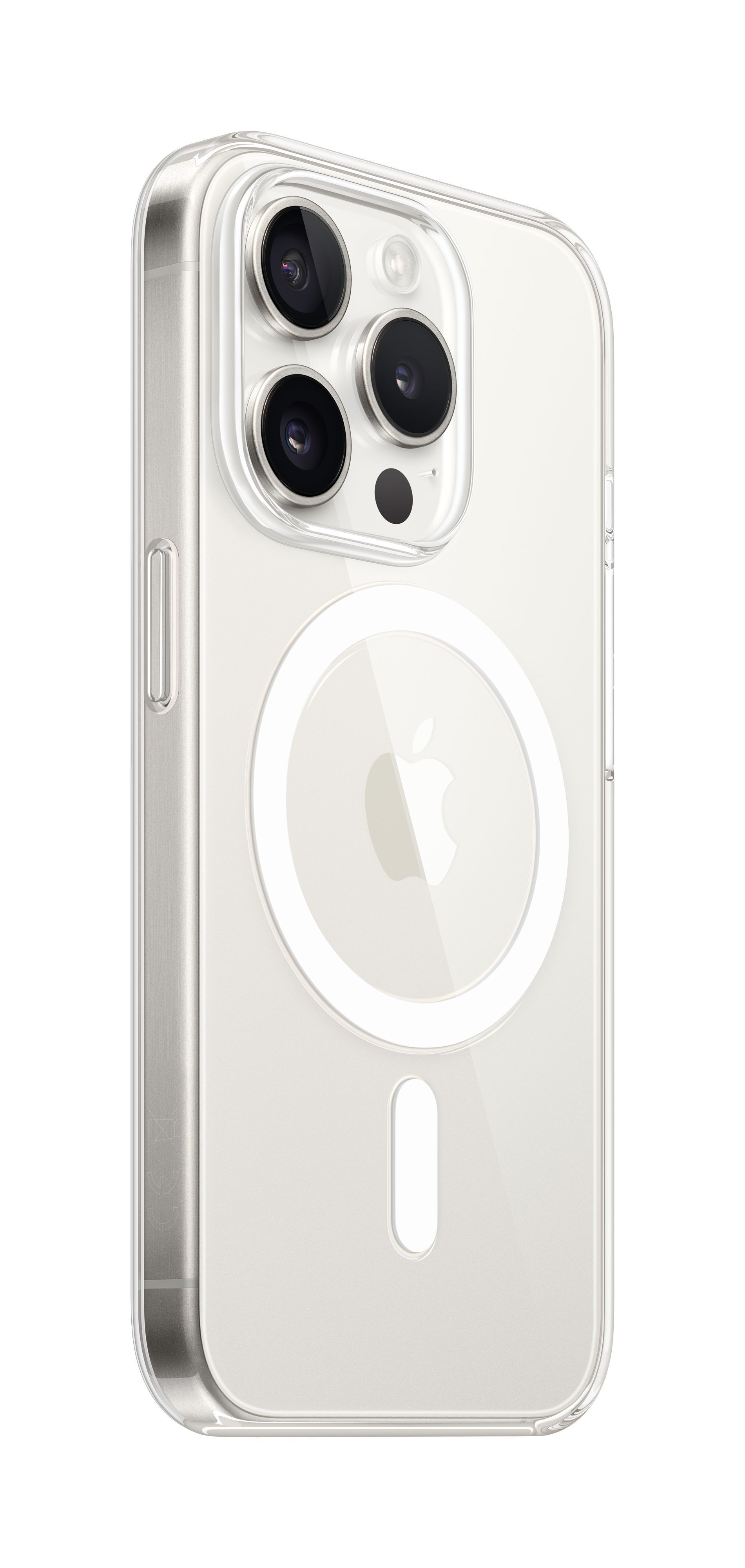 Apple iPhone 15 Pro Clear Case me MagSafe