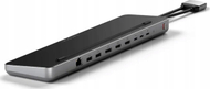 Докинг станица Satechi ST-DDSM, со куќиште SSD M.2, USB, црно-сребрена