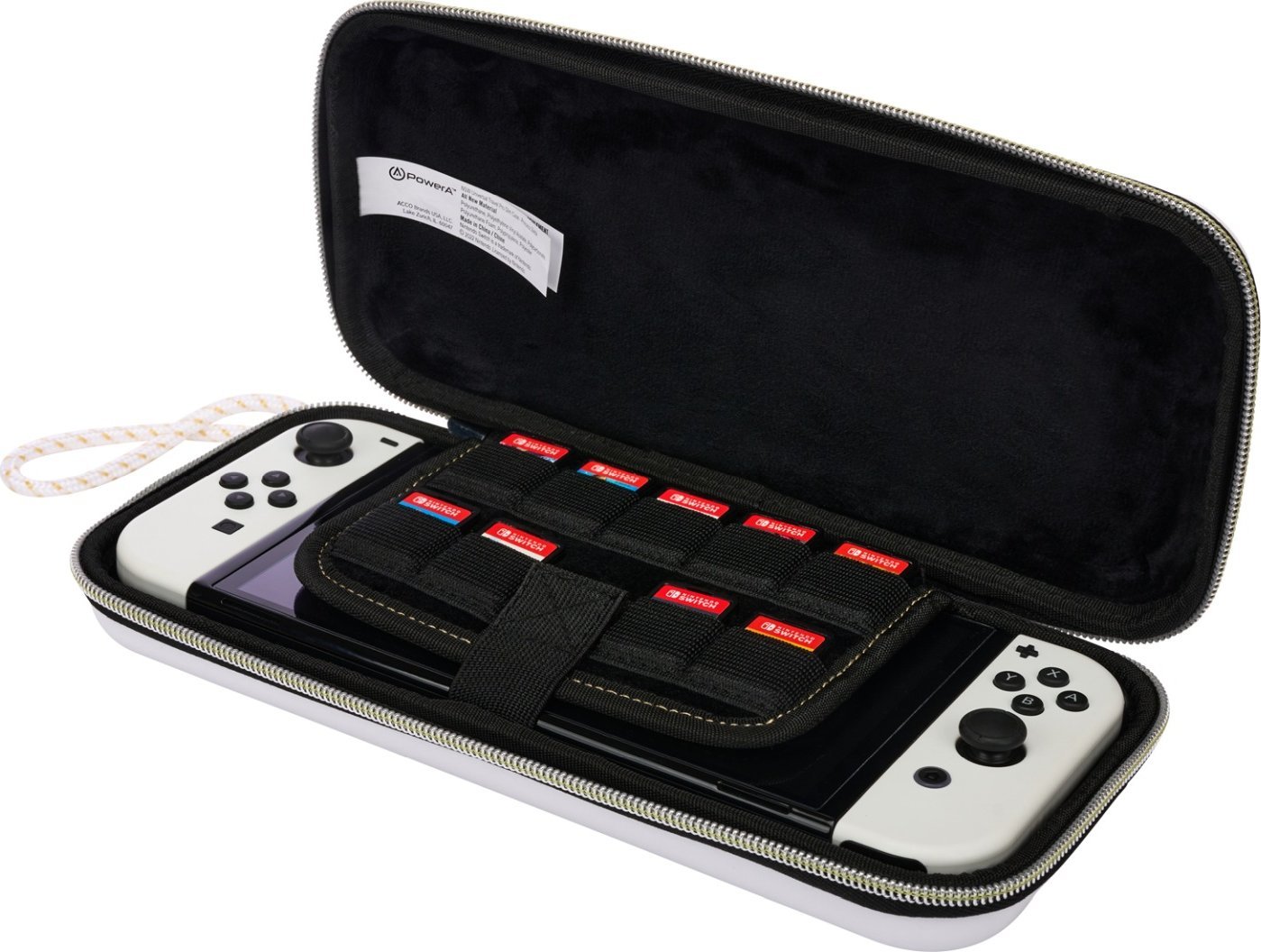 Çantë mbrojtëse Travel Pro Slim Case për Nintendo Switch, kompatibile me OLED dhe Lite, motiv Princess Zelda