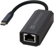 Adapter rrjeti Sonnet Solo5G, USB C në 5Gbps Ethernet, alumini, gri