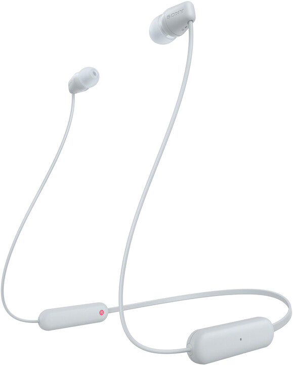 Dëgjuese Sony WI-C100, të bardha