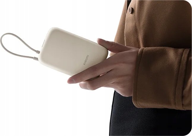 Powerbank Xiaomi 10000mAh, karikim i shpejtë, USB C, blu