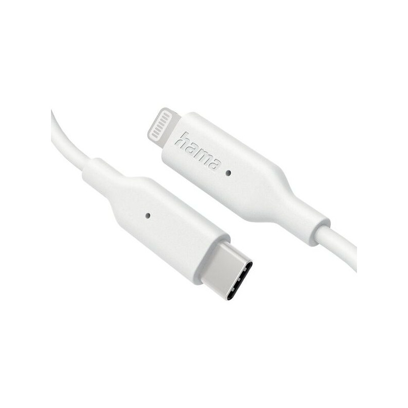 Hama Fast Charge Cable USB-C to Lightning 1M