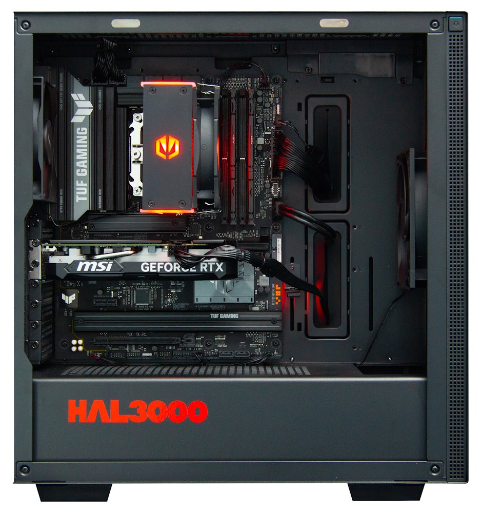 Kompjuter HAL3000 Master Gamer Pro Ti, Intel Core Ultra 5 225F, 32GB DDR5, RTX 4060 Ti, 1TB SSD, Windows 11, i zi