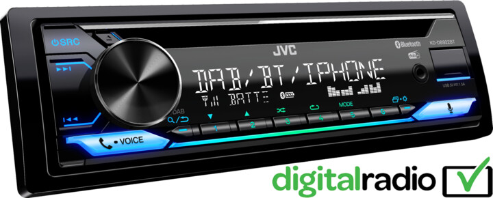 Radio për makinë JVC KD-DB922BT
