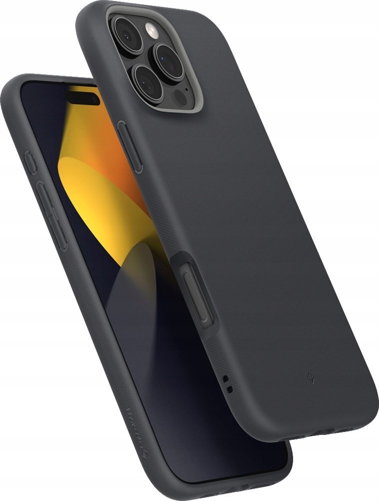 Mbulesë telefoni Caseology by Spigen Nano Pop MagSafe, për iPhone 16 Pro, e zezë