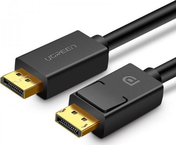 Kabllo DisplayPort Ugreen, 2m, DisplayPort në DisplayPort, i zi