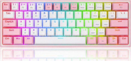 Tastierë Redragon Fizz Pro K616, RGB, US, e bardhë