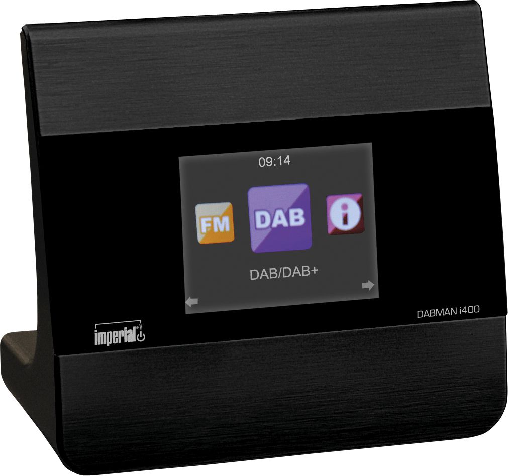 Radio Imperial Dabman i400, e zezë