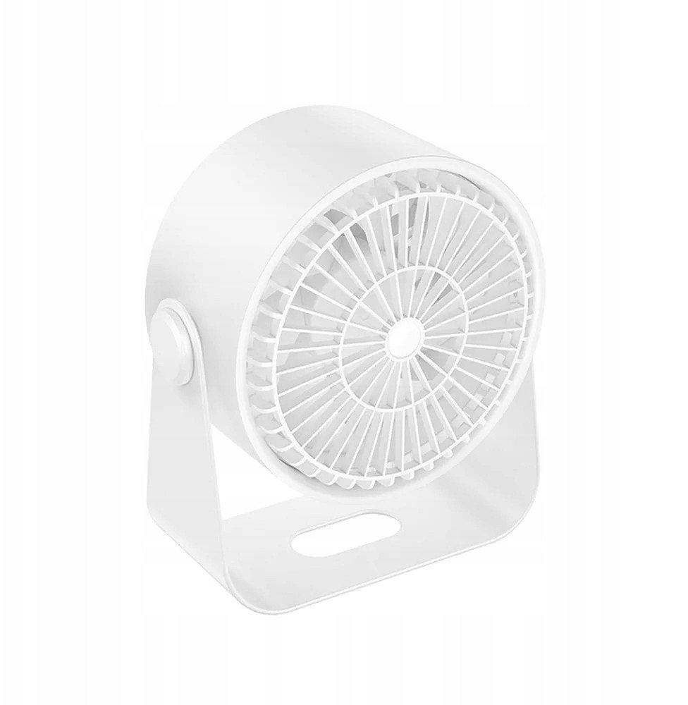 Ventilator tavoline Hoco HX66, me bateri, 5 mënyra pune, i bardhë