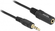 Kabllo audio Delock Jack 3.5 mm - Jack 3.5 mm 84002, 3 metra, e zezë