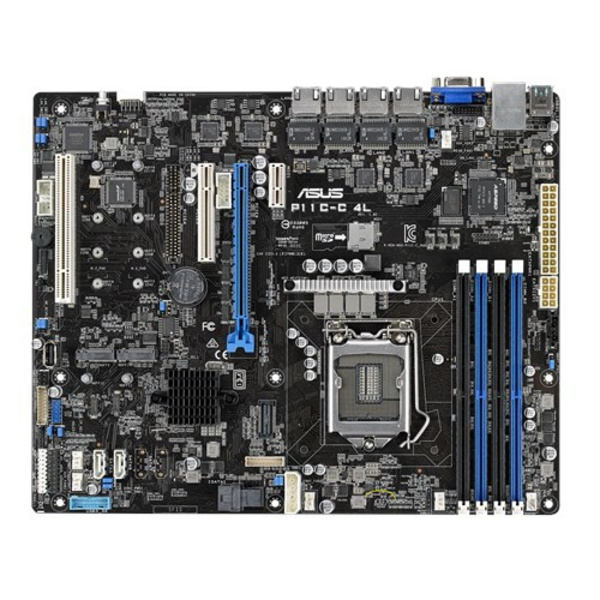 Pllakë amë ASUS P11C-C/4L Intel C242 LGA 1151 (Socket H4) ATX