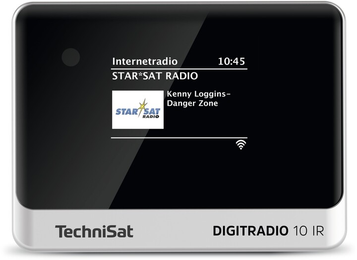 Radio TechniSat DigitRadio 10 IR, e zezë