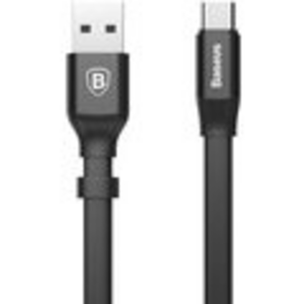 Kabllo për karikim / të dhëna Baseus Nimble Series USB-A - USB-C, 23cm, e zezë