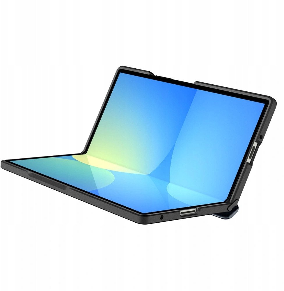 Mbështjellës telefoni Spigen Galaxy Z Fold 7 Slim Armor Pro MagFit, me magnet, mbrojtje hinge, gri Metal Slate