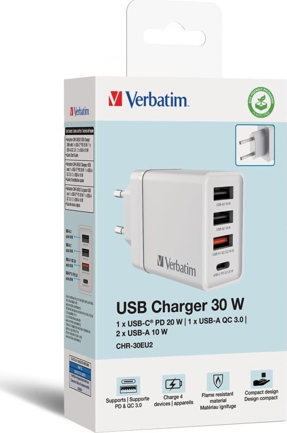 Полнач Verbatim, USB, 5V, бел