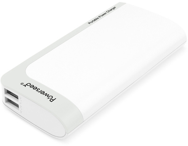 PowerBank Powerseed PS-13000mAh, i bardhë-gri