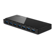 USB Hub TP-Link UH700, 7 porta USB 3.0, 3 porta karikimi, e zezë