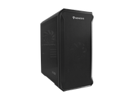 Kutia për PC Genesis Irid 503 V2, micro tower, xham i temperuar, e zezë