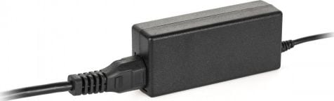 Adaptues karikues për laptop Quer, 65W 18.5V 3.5A, kabllo rryme, i zi