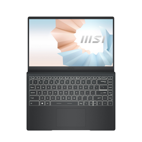 Laptop MSI Modern 14 B11MOU-1005PL, 14", Intel Core i5, 8GB RAM, 512GB SSD, Intel Iris Xe Graphics, gri