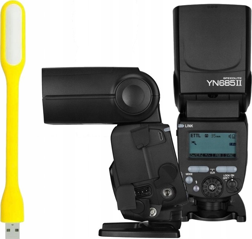 Blic fotografik Yongnuo YN685 II, TTL HSS, për Canon, i zi