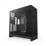 Kuti kompjuteri NZXT H9 Flow 2025, mid tower, xham i temperuar, e bardhë