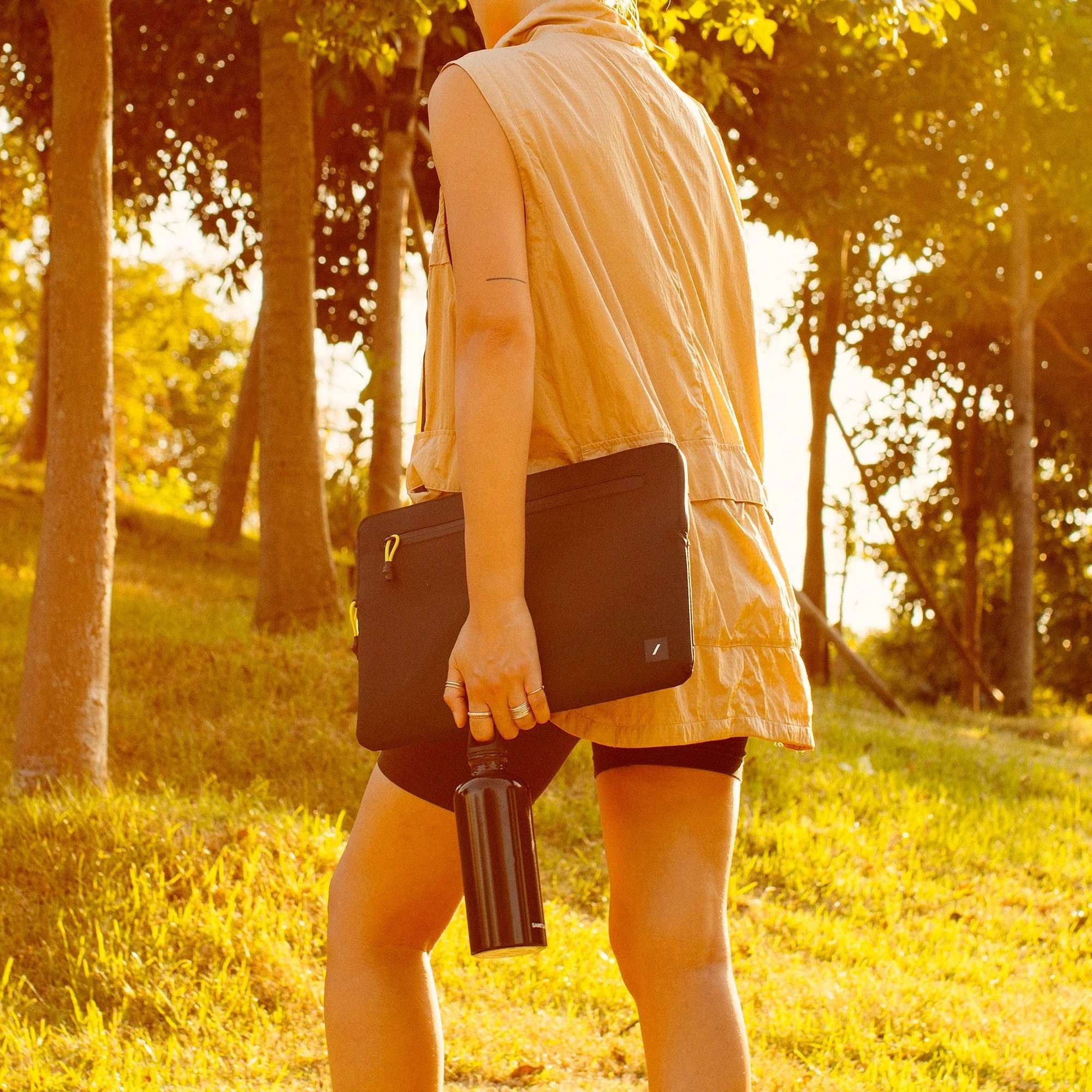 Футрола Native Union Ultralight Sleeve за MacBook 14\", отпорна на вода, портокалова