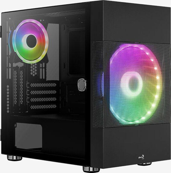 Kasë Aerocool Atomic ARGB, Mini Tower