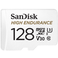 Kartë e memories SanDisk High Endurance, MicroSDXC, 128 GB, Class 10 + përshtatës SD Kartë e memories SanDisk High Endurance, MicroSDXC, 128 GB, Class 10 + përshtatës SD