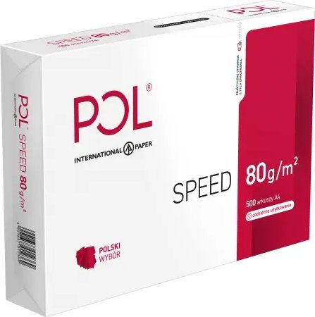 Letër kopjuese International Paper PolSpeed, ​​A4, 80g, 500 fletë