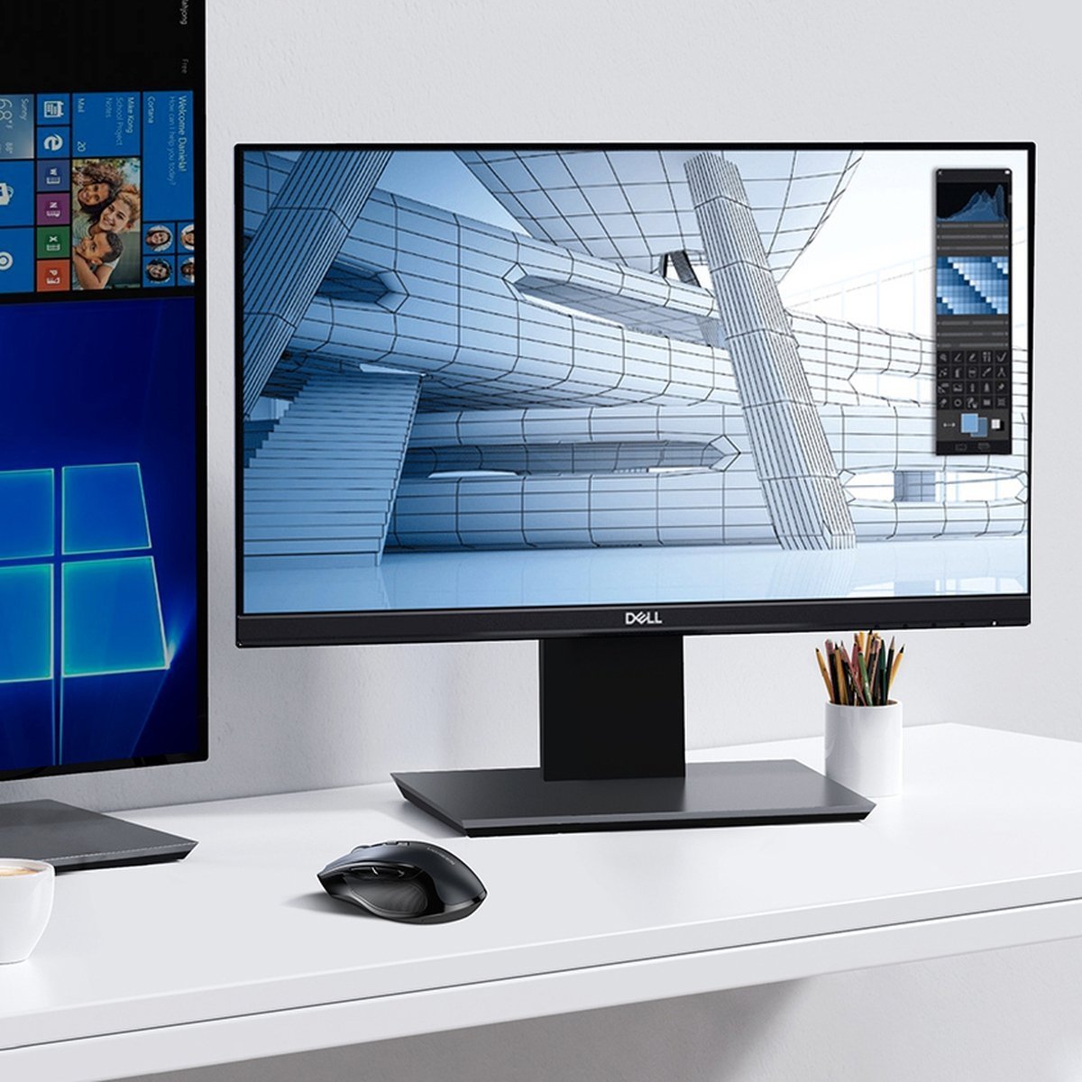 Maus Ugreen MU006, wireless 2.4GHz, 4000 DPI, i zi