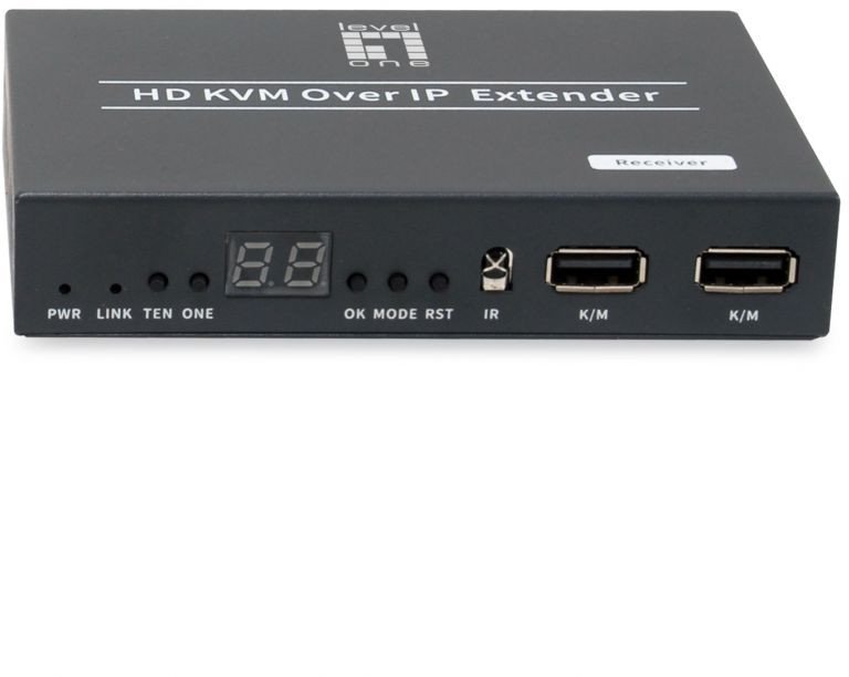 Transmetues HDMI LevelOne HVE-6701R, video wall over IP, PoE, i zi