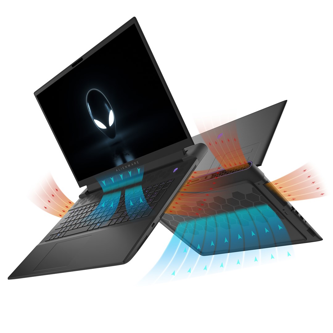 Laptop Alienware m18 r1, 18", Intel i9-13900HX, 64 GB RAM, 2000 GB SSD, NVIDIA GeForce RTX 4080, i zi